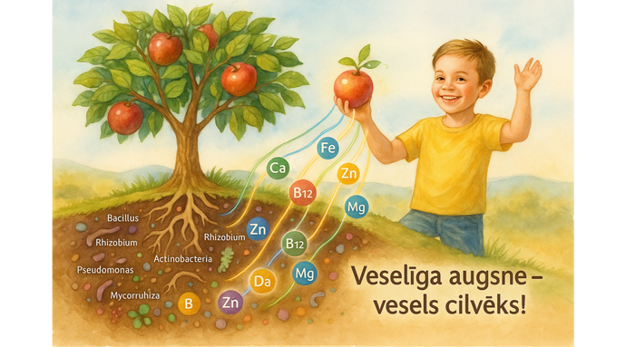 Why microorganisms are the key to healthy soil, plants and humans 